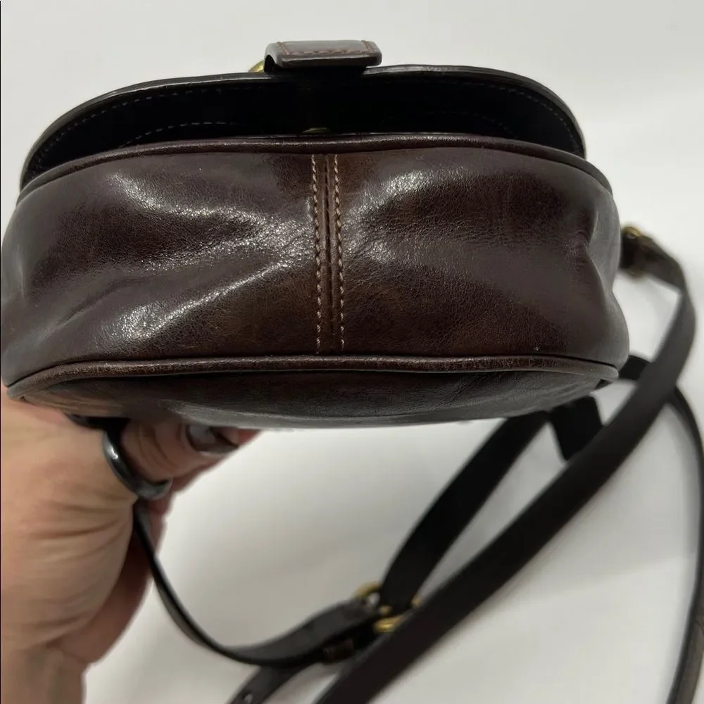 Coach Mini Garcia Crossbody or Shoulder Bag Y2K Dark Brown Leather - Picture 7 of 17